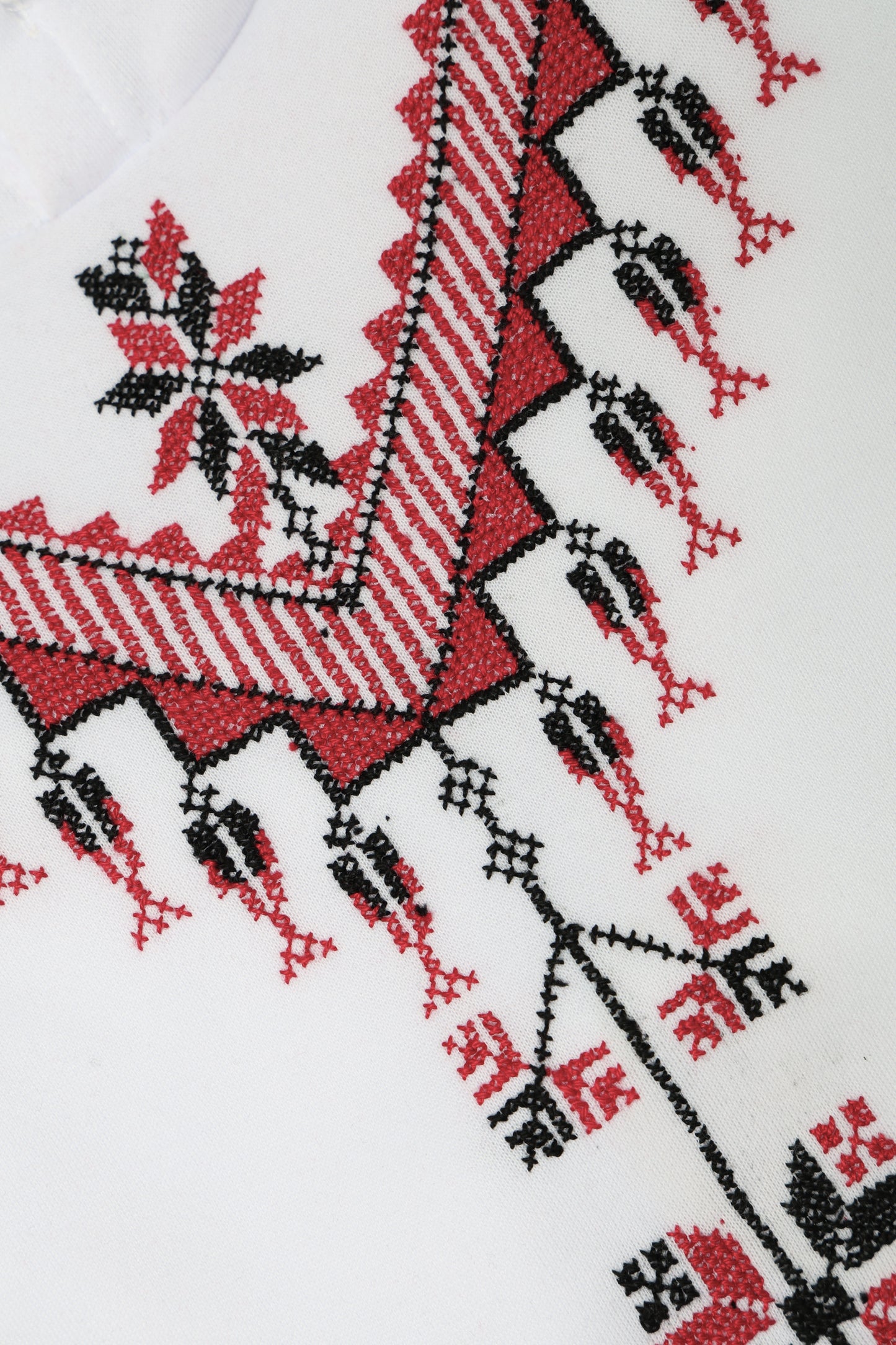 White Hand Embroidered Hoodie2