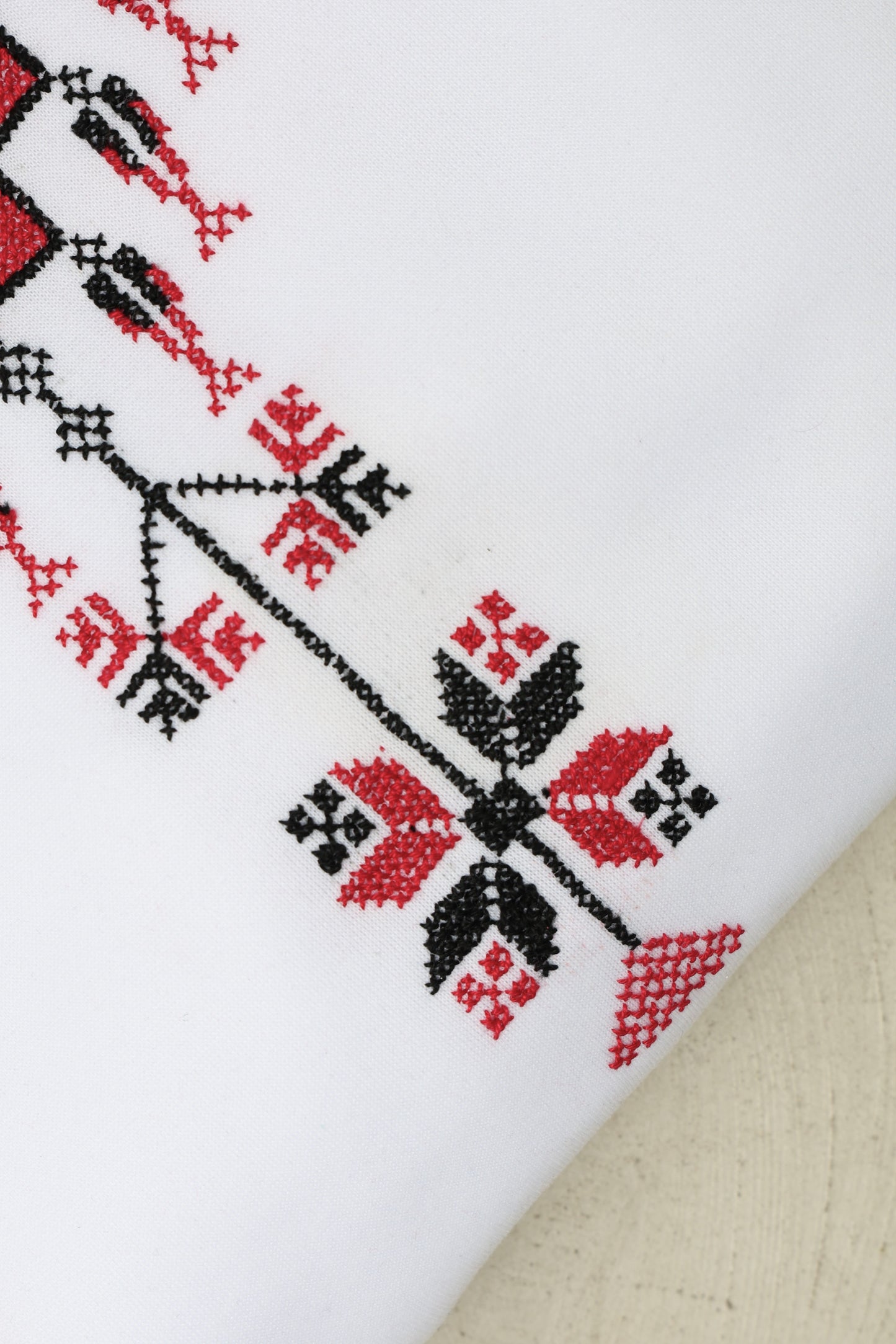 White Hand Embroidered Hoodie2