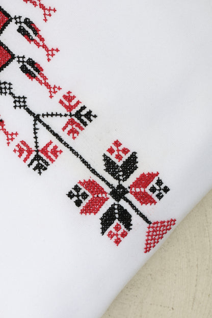 White Hand Embroidered Hoodie2