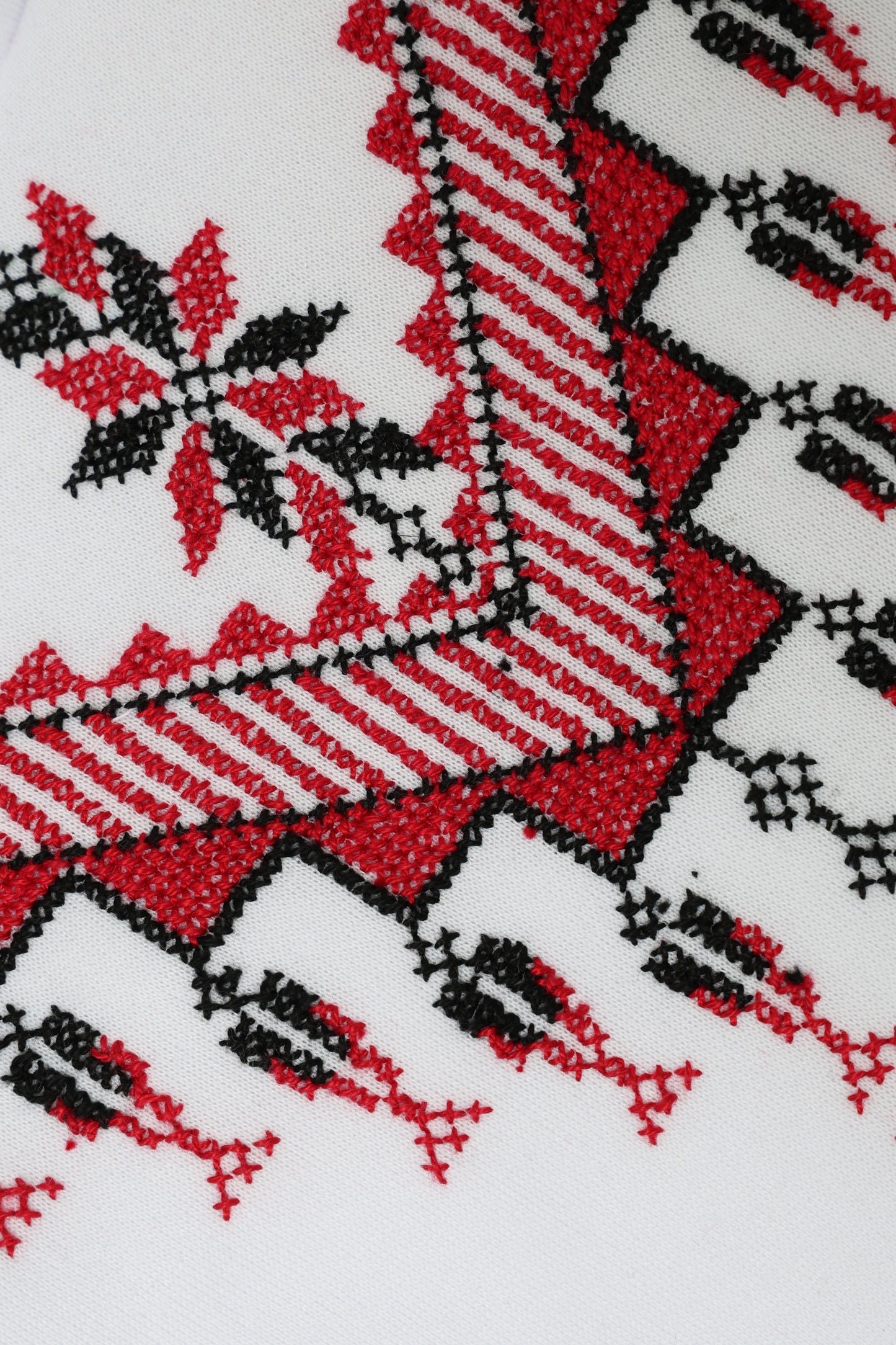 White Hand Embroidered Hoodie2